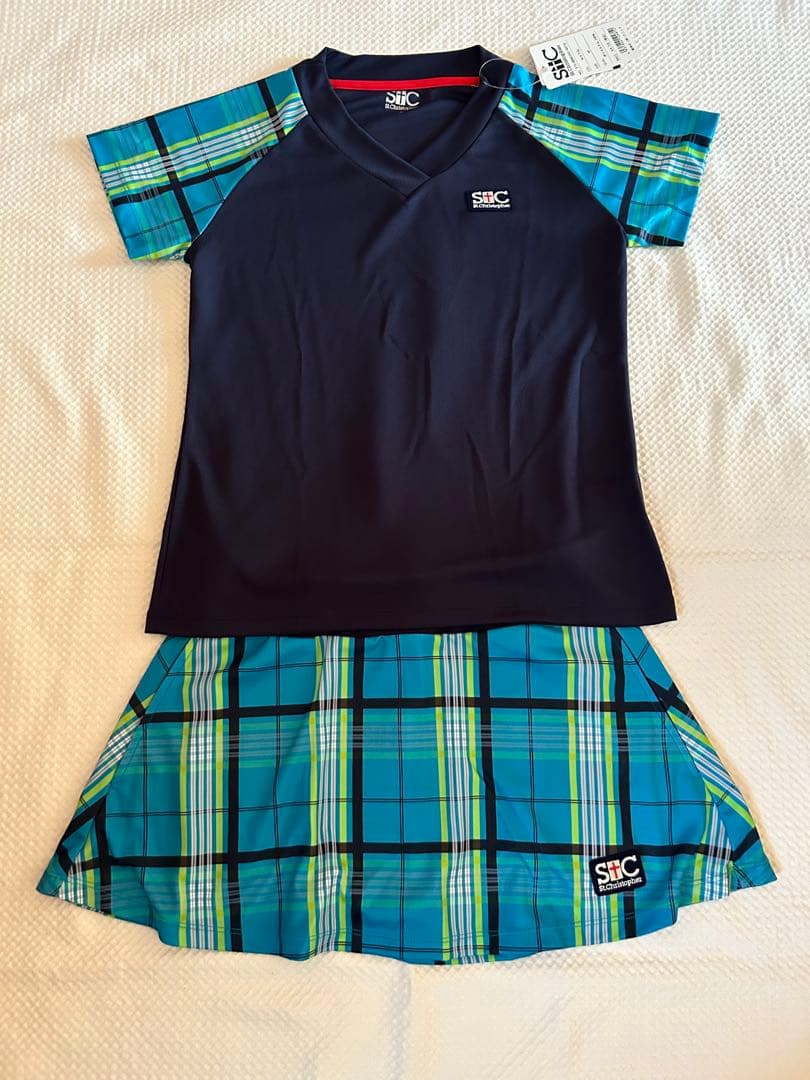 セントクリストファー テニスウェア　上下セット　Mサイズ　新品 St.Christopher（セントクリストファー） テニス・バドミントンウェア