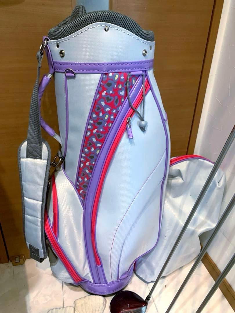 豪華 レディースゴルフクラブ セット マリクレール バッグ/イグニオ