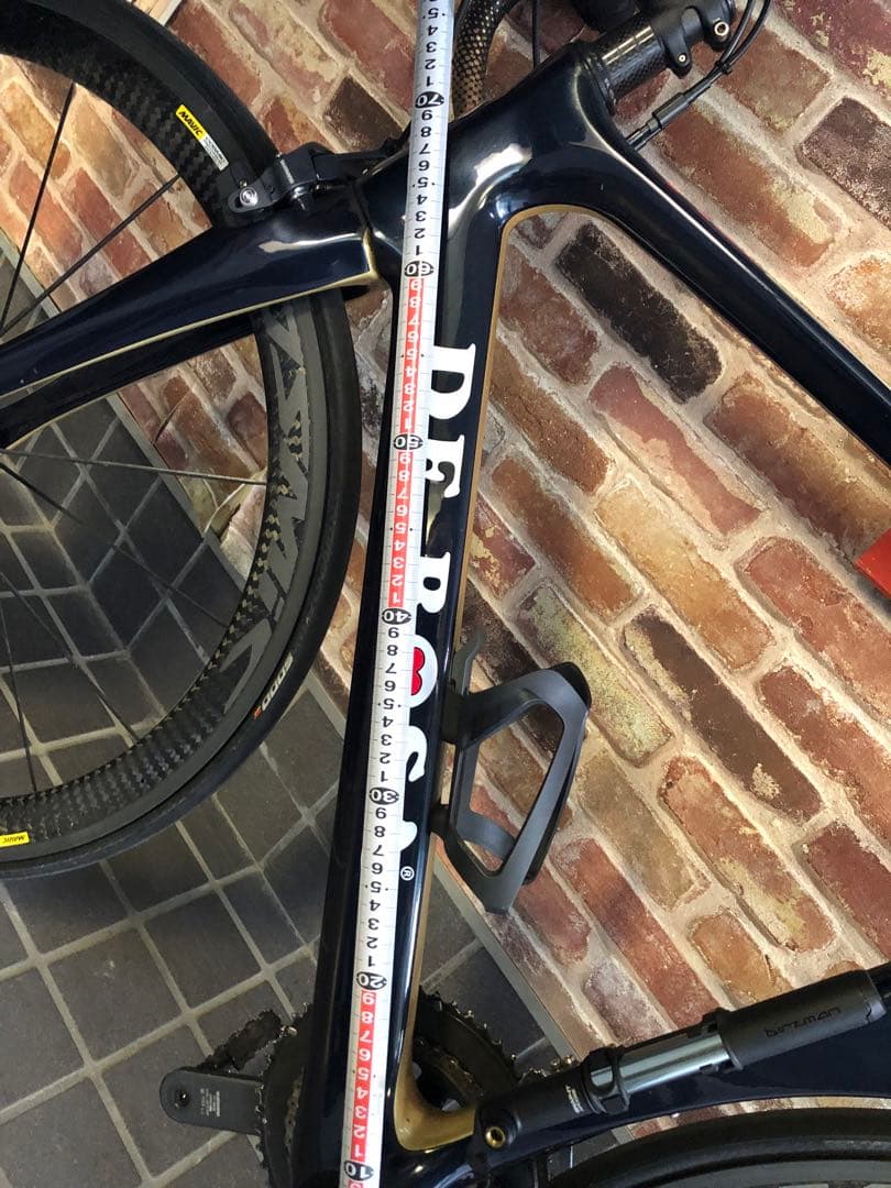 D*A様 DE ROSA ロードバイク 黒/金 - メルカリ