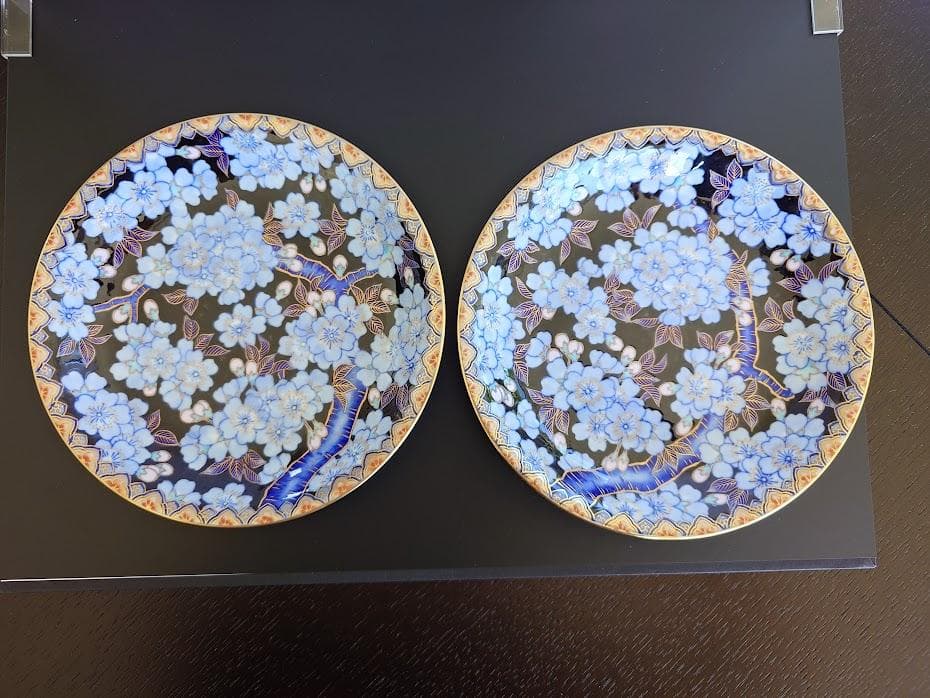 深川製磁　金襴桜　中皿　工芸品　2枚 金襴桜 紅茶碗皿 | 有田焼 深川製磁｜公式オンラインストア