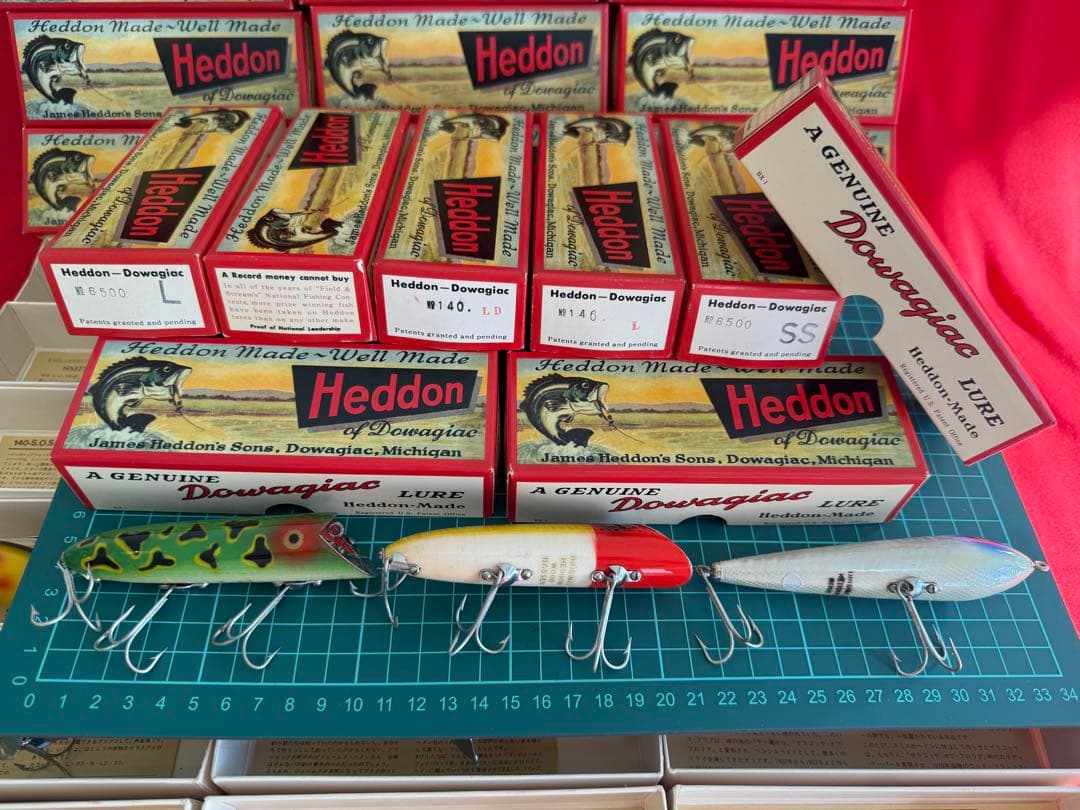 ニ*ん様 オールドヘドン スミス ウッド ヘドン HEDDON ルアー 釣