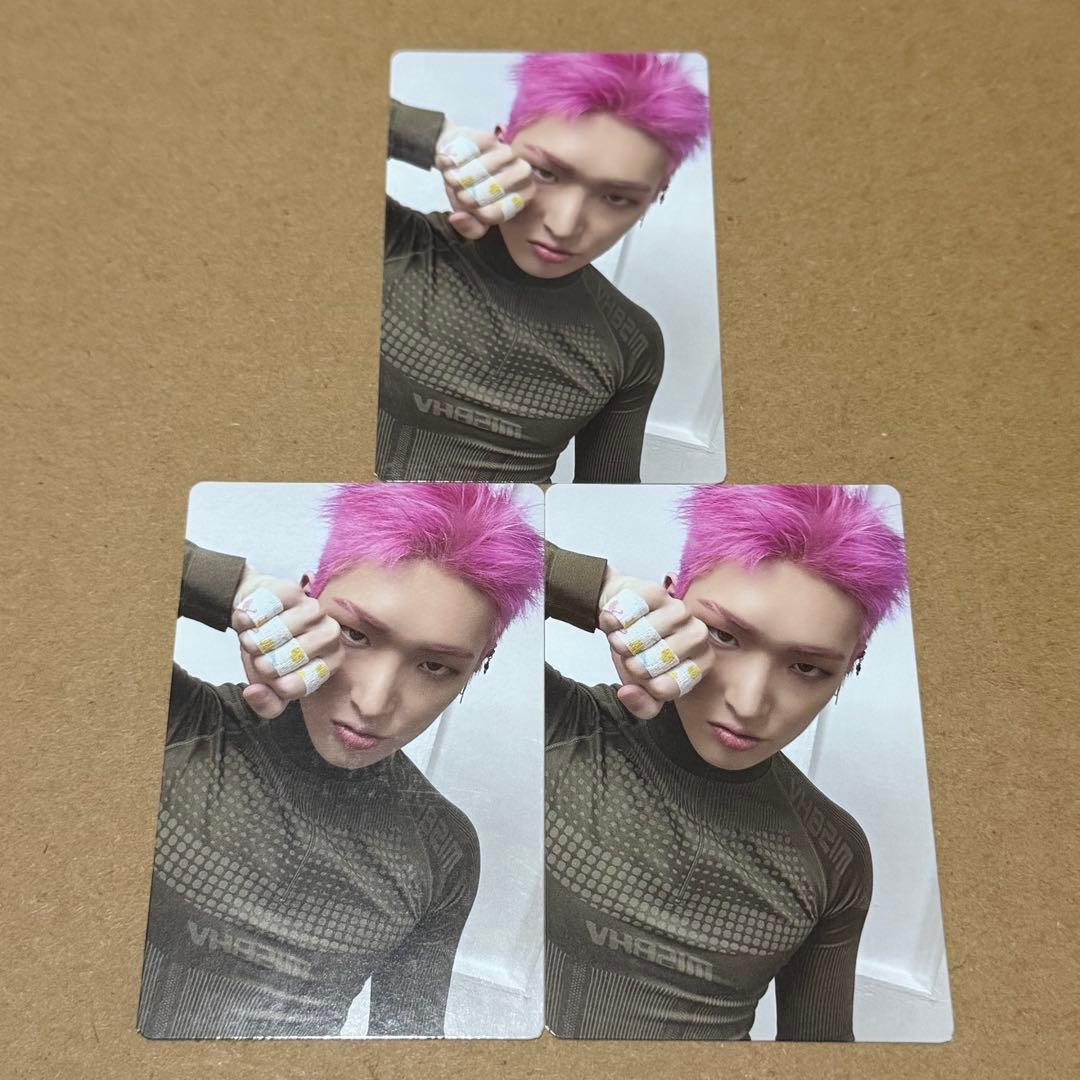 ミンギ トレカ 3枚 OUTLAW ATEEZ - メルカリ