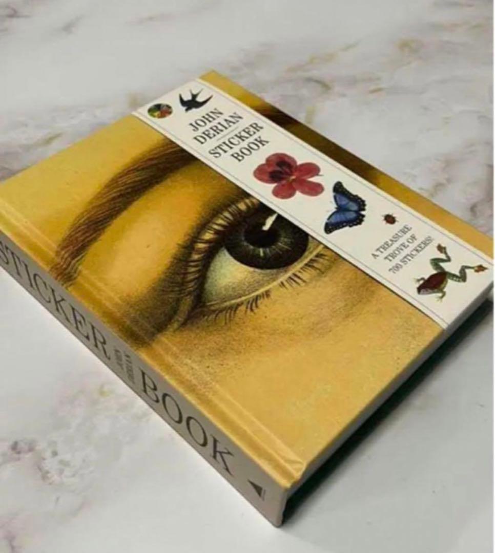 新品 未使用 ジョンデリアン ブック ステッカー アッシュペー フランス