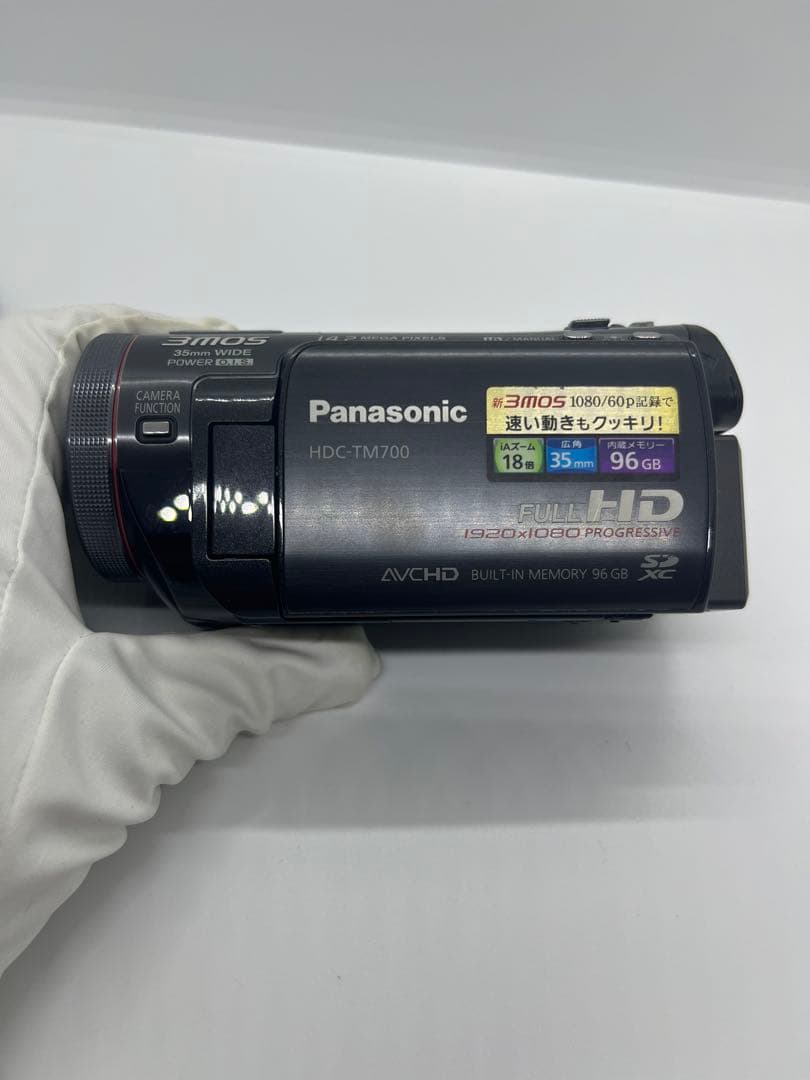 Panasonic HDC-TM700 ビデオカメラ 動作OK