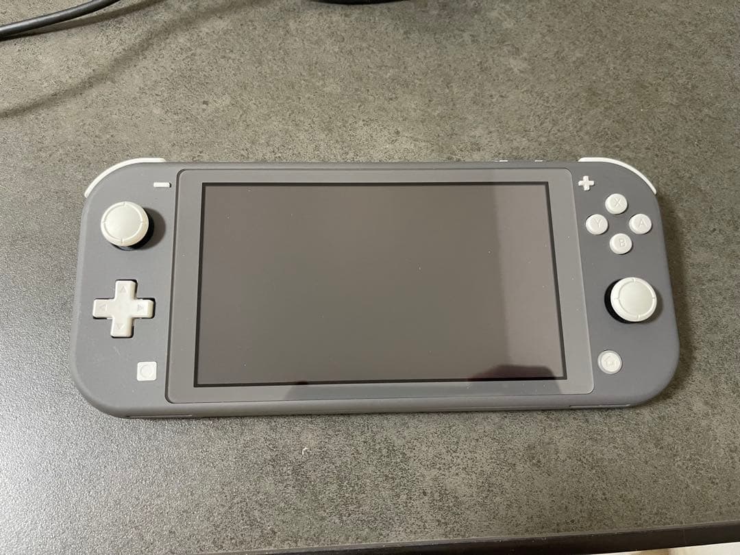 Nintendo Switch Lite グレー 充電器付き ケース付き - メルカリ