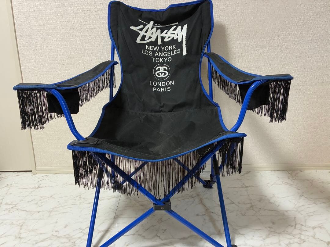 stussy × コールマン × タワレコ　トリプルネームチェア2脚セット タワレコ夏フェス応援グッズ'13｜TOWER RECORDS × STUSSY × COLEMAN