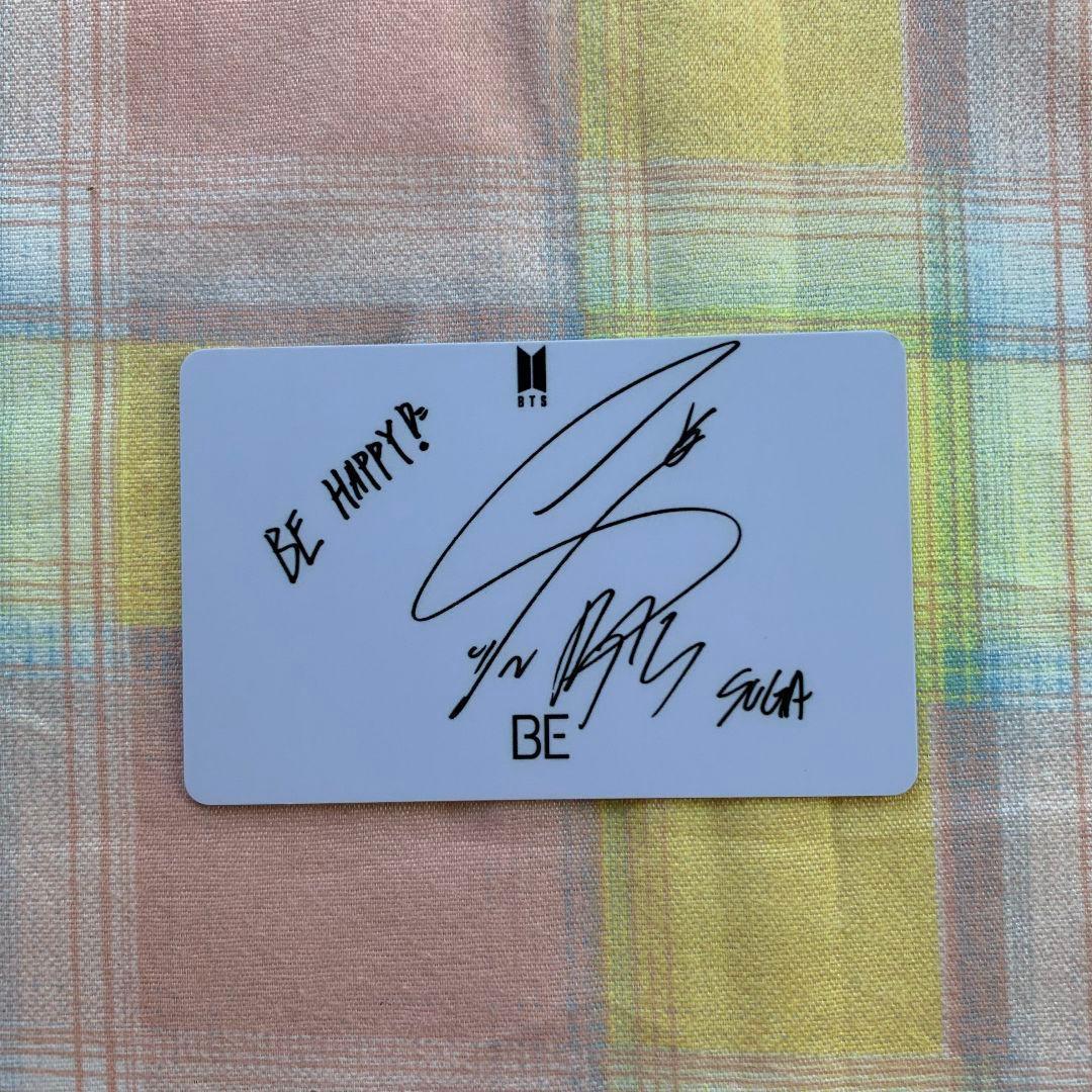 BTS ラキドロ 未公開 BE 韓国 トレカ SUGA ユンギ - メルカリ