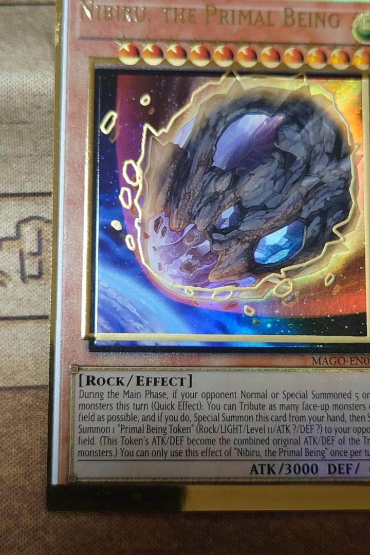 原始生命態ニビル 英語版 エラーカード 加工ズレ - メルカリ