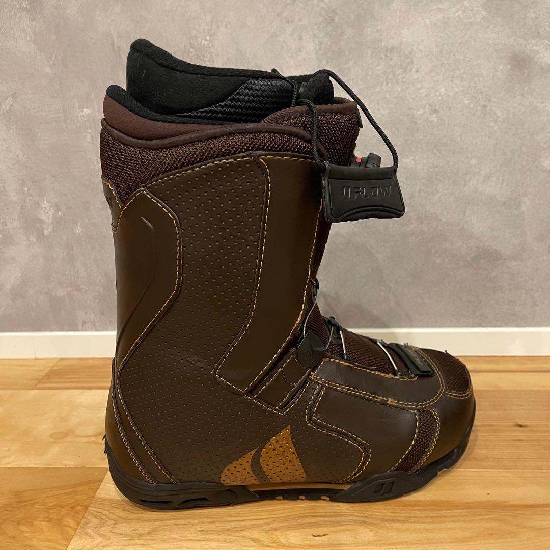 FLOW フロー ZONE BOA スノーボード ブーツ 25cm ブラウン - メルカリ