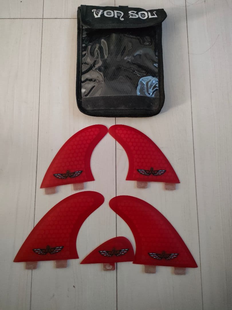 ボンソル vonsol fin 5フィン FCS MIKEHYNSON ヒンソン - メルカリ