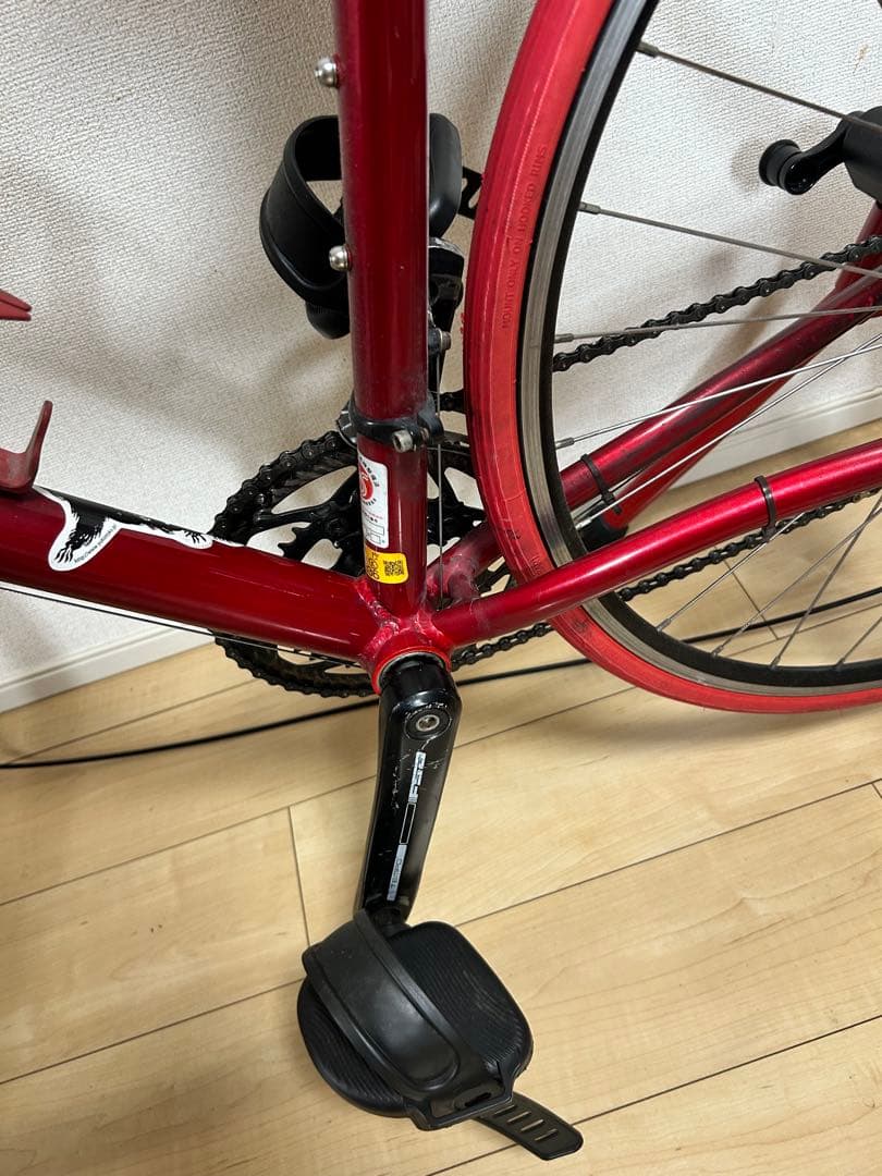 岡山市引渡又はたのめる便verenti ロードバイク+minoura LR340 - メルカリ