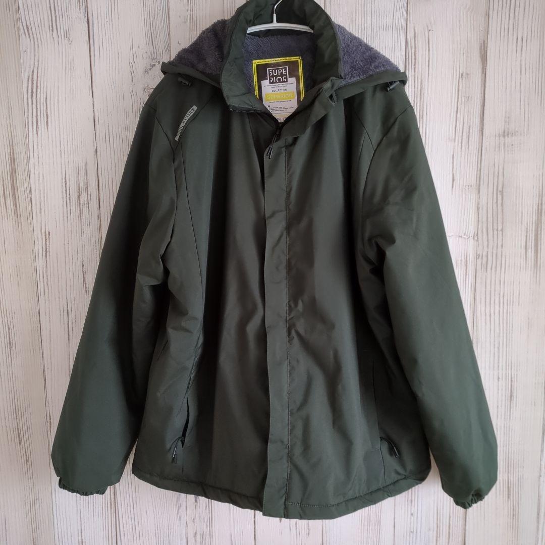 オリーブグリーン ジャケット フード付き L〜LL - メルカリ