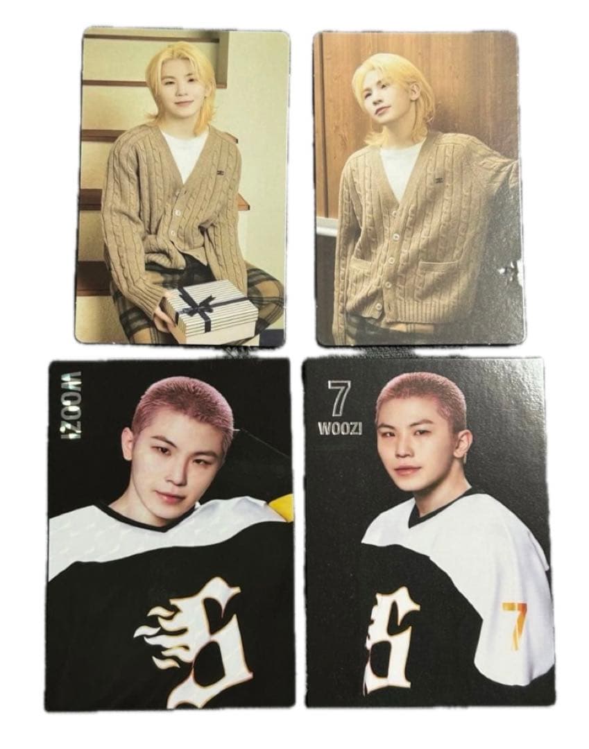SEVENTEEN セブンティーン WOOZIウジ HOME トレカ 缶バッジ - メルカリ