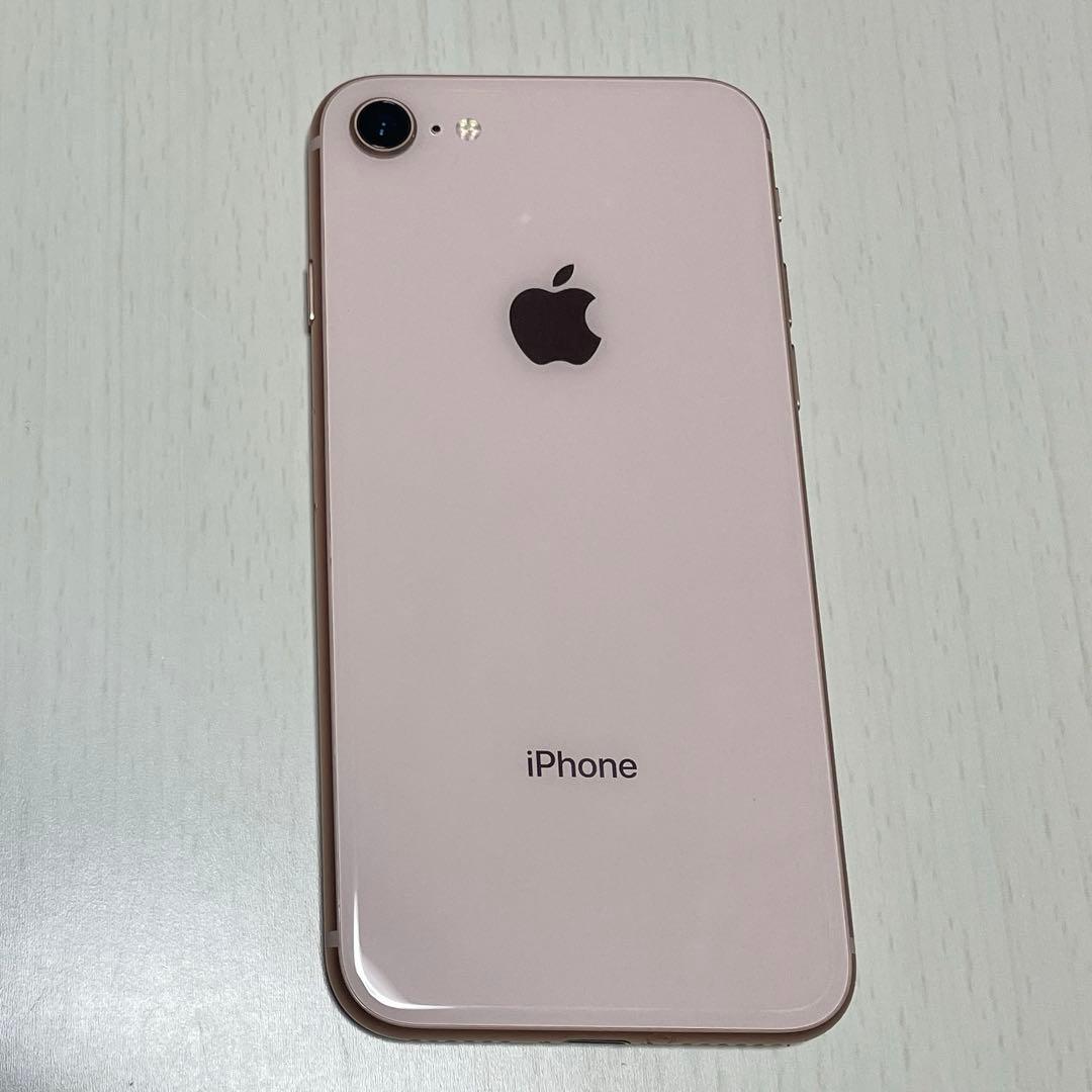 iPhone8 ピンクゴールド - メルカリ