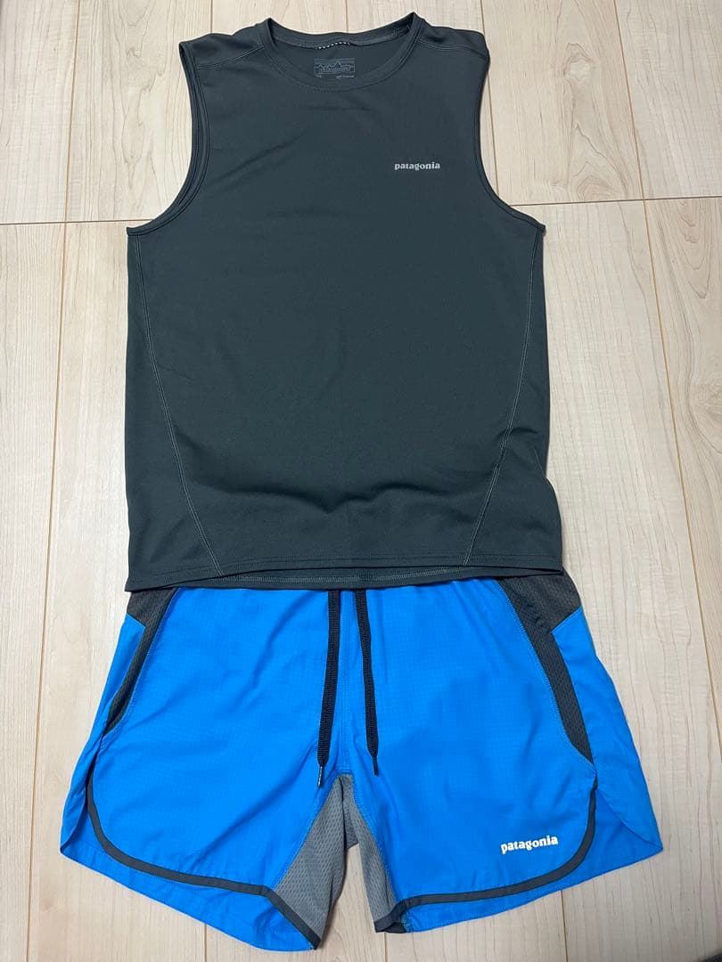 Patagonia タンクトップ ショーツ ランニング ボーイズマーケット patagonia パタゴニア ボードショーツロゴポケットレスポンシビリTee