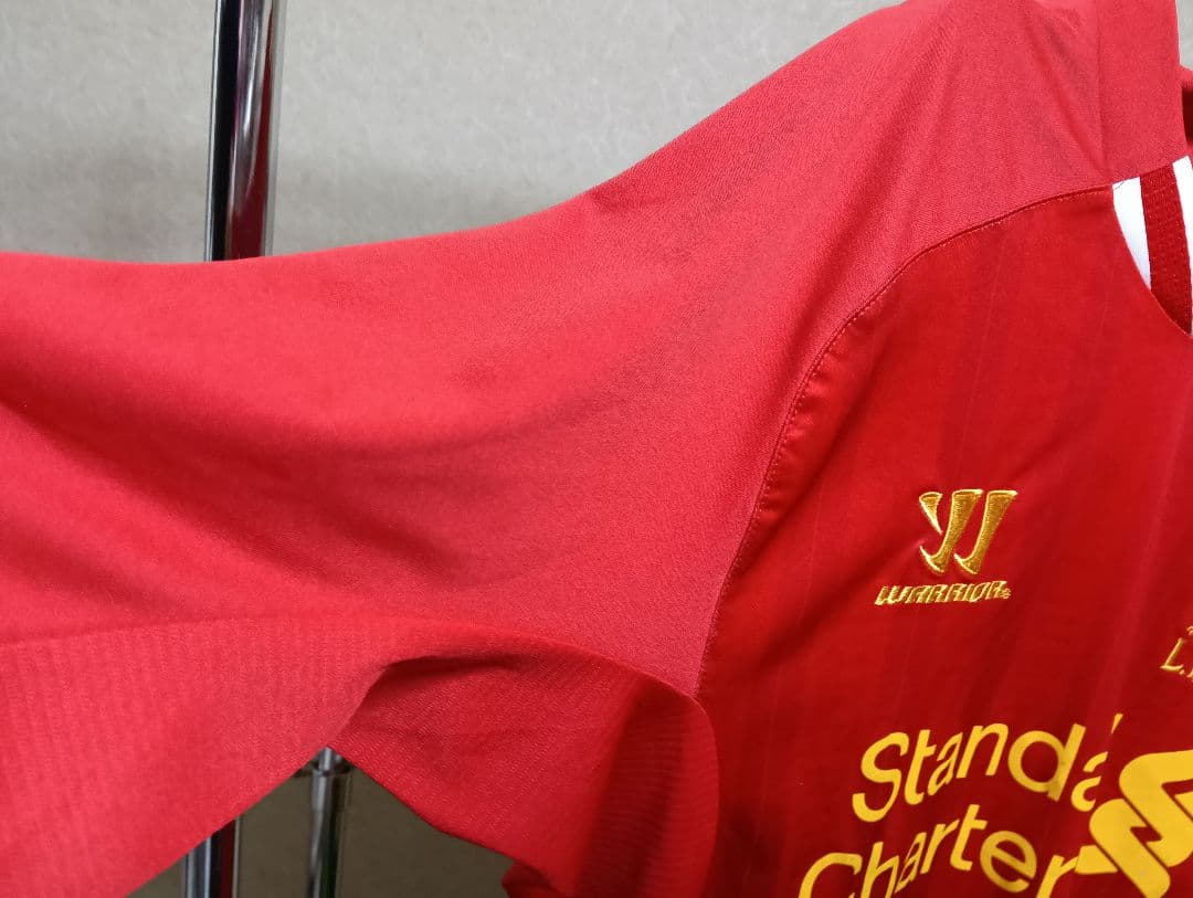 正規品】リバプール 13-14 ユニフォーム ジェラード♯8／WARRIOR製