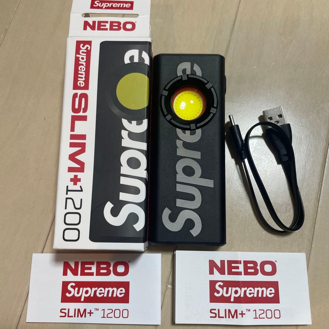 NEBO SLIM+1200 ヘッドランプ　シュプリーム　supreme product_202fw22a32_BK_20221208