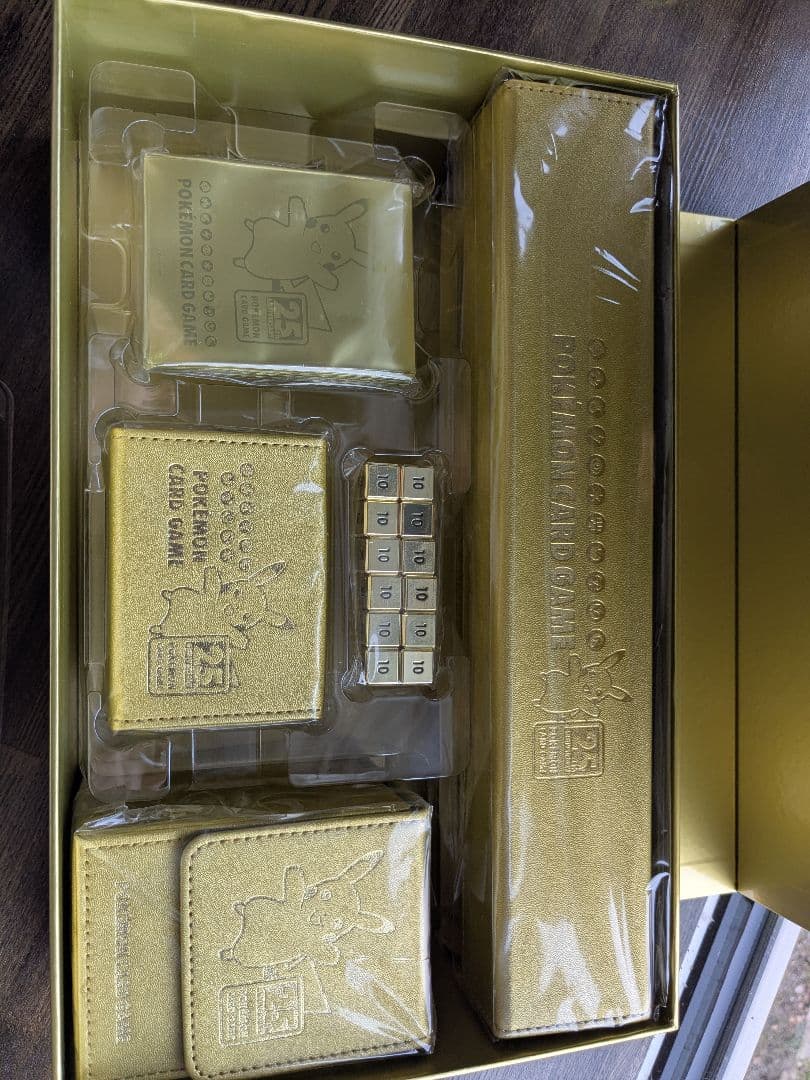 ポケカ 25th ANNIVERSARY ゴールデンボックス デッキ&サプライ - メルカリ