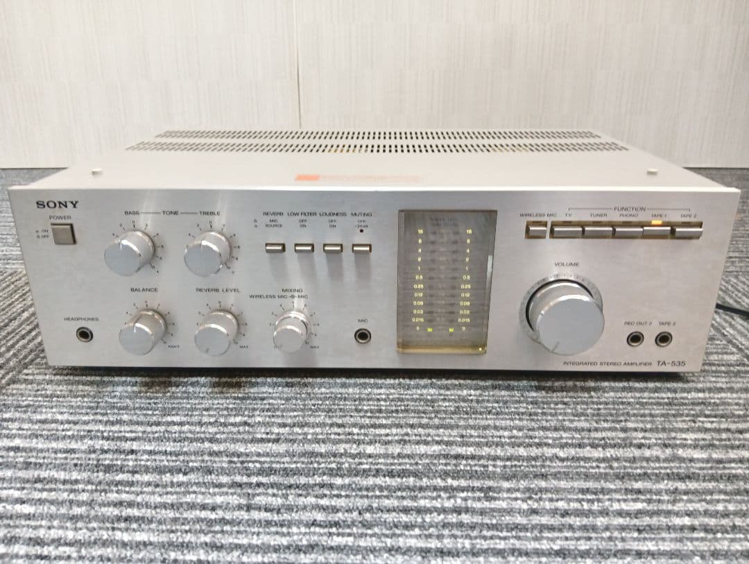 ソニー SONY TA-535 プリメインアンプ - メルカリ