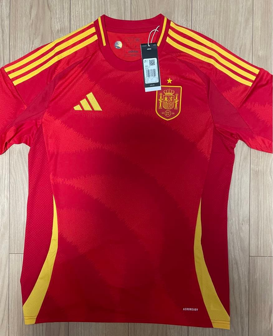 証明書付】直筆サイン入り ヤマル スペイン代表 ユニフォーム - メルカリ