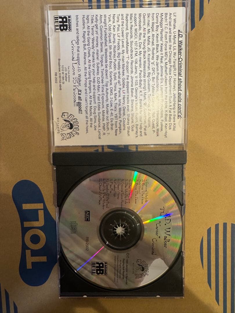 洋楽 J.D.Walker / The Career Criminal g-rap