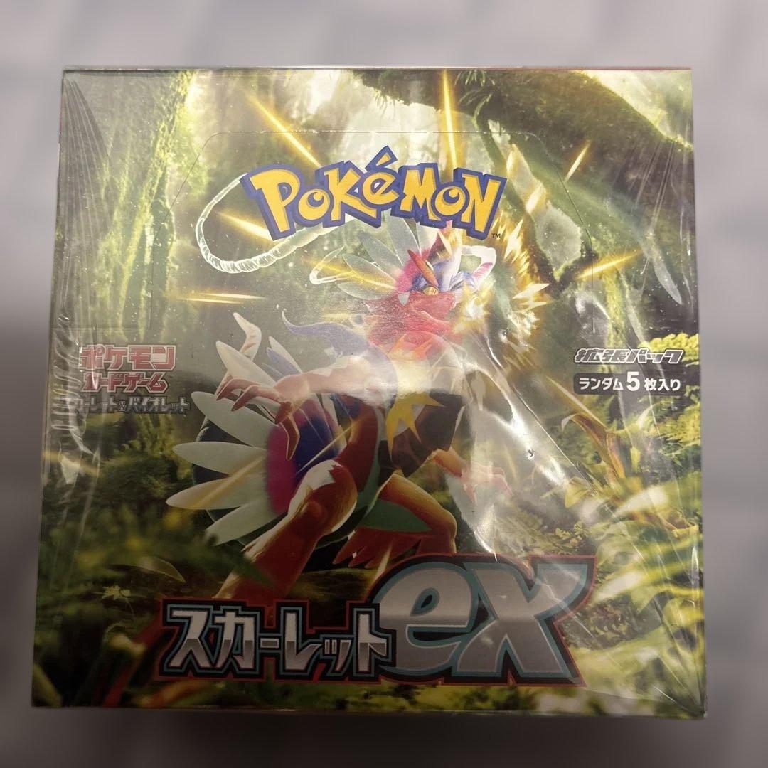 よ*よ様 ポケモンカード スカーレットEX 未開封　シュリンク付き ポケモンカードゲーム 『新品 シュリンク付き未開封BOX』ポケモン