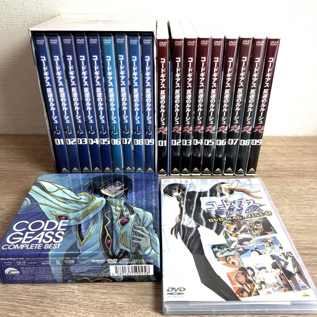 コードギアス 反逆のルルーシュ】DVD&CD 20点セット BOX CLAMP - メルカリ
