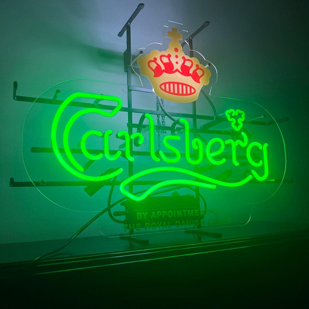 カールスバーグ Carlsberg ネオン管 ネオンライト ネオンサイン - メルカリ