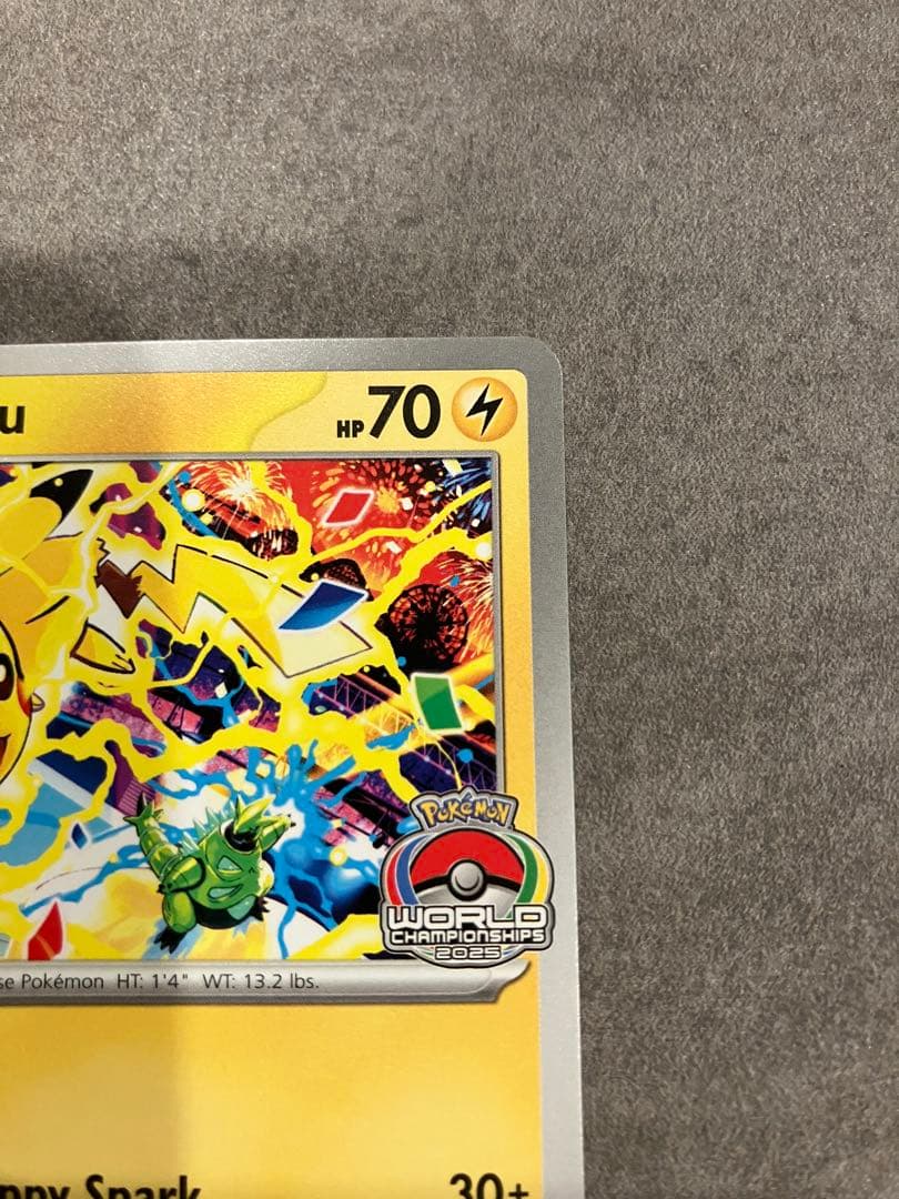 ピカチュウSVP EN 225英語版ポケモンワールドチャンピオンシップス2025