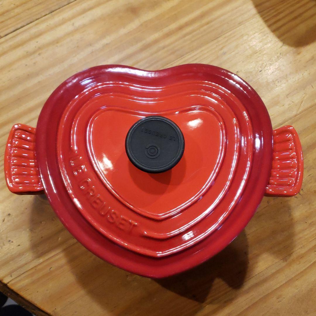 ル・クルーゼ 鍋 ハート型 - メルカリ