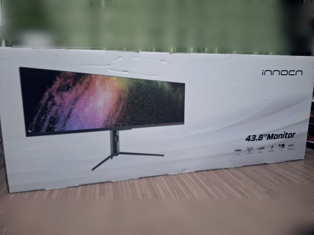 【ほぼ未使用・特別値下げ】innocn 43.8インチウルトラワイドモニタ 本体 INNOCN、43.8インチのウルトラワイドPCモニター「WR44-PLUS」を発売