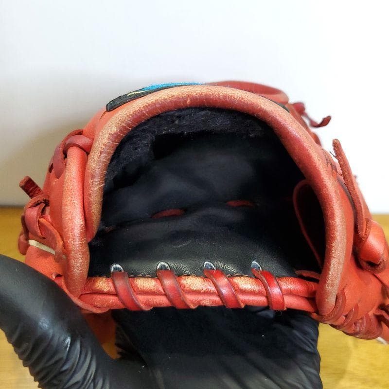 ミズノ 二岡智宏モデル Mマークラベル Mizuno 少年 内野用 軟式