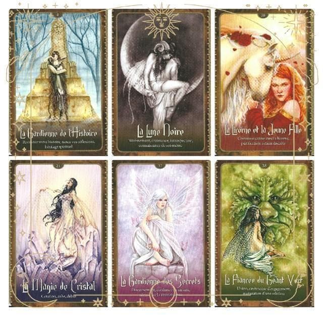 正規品オラクルカード】美麗イラスト✨幻想的で美しい妖精たちの