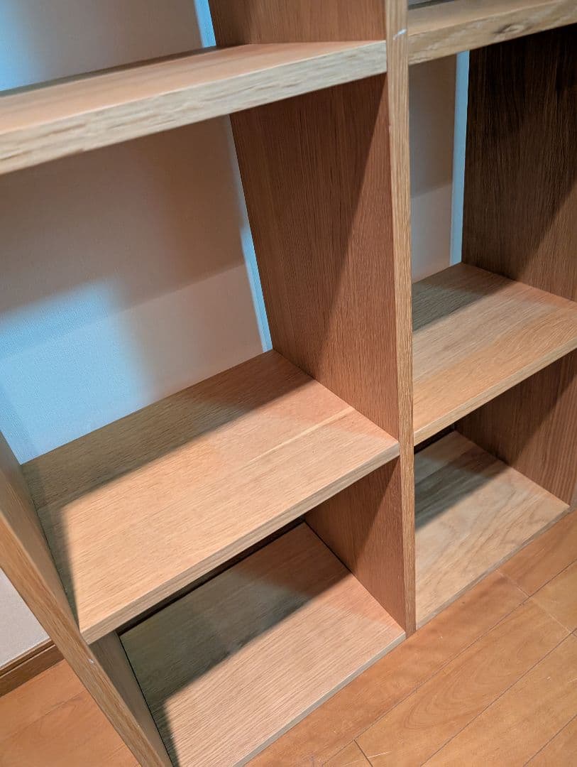 《専用》無印良品 スタッキングシェルフ 5段×2列 オーク 棚 木製家具
