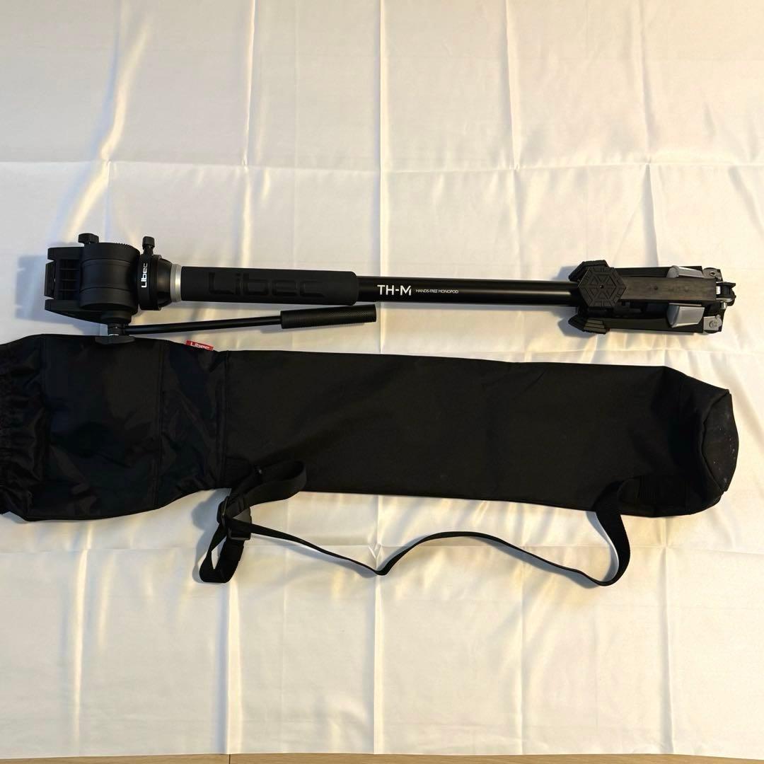 Libec TH-M 一脚 収納ケース付き Libec 自立ビデオ一脚単品モデル キャリングケース付き TH-M [自立式
