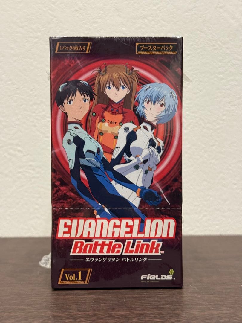 【未開封】 エヴァンゲリヲン バトルリンク ブースターパック VOL.1 BOX ヱヴァンゲリヲン バトルリンク Vol.1」、2月23日(金)発売！