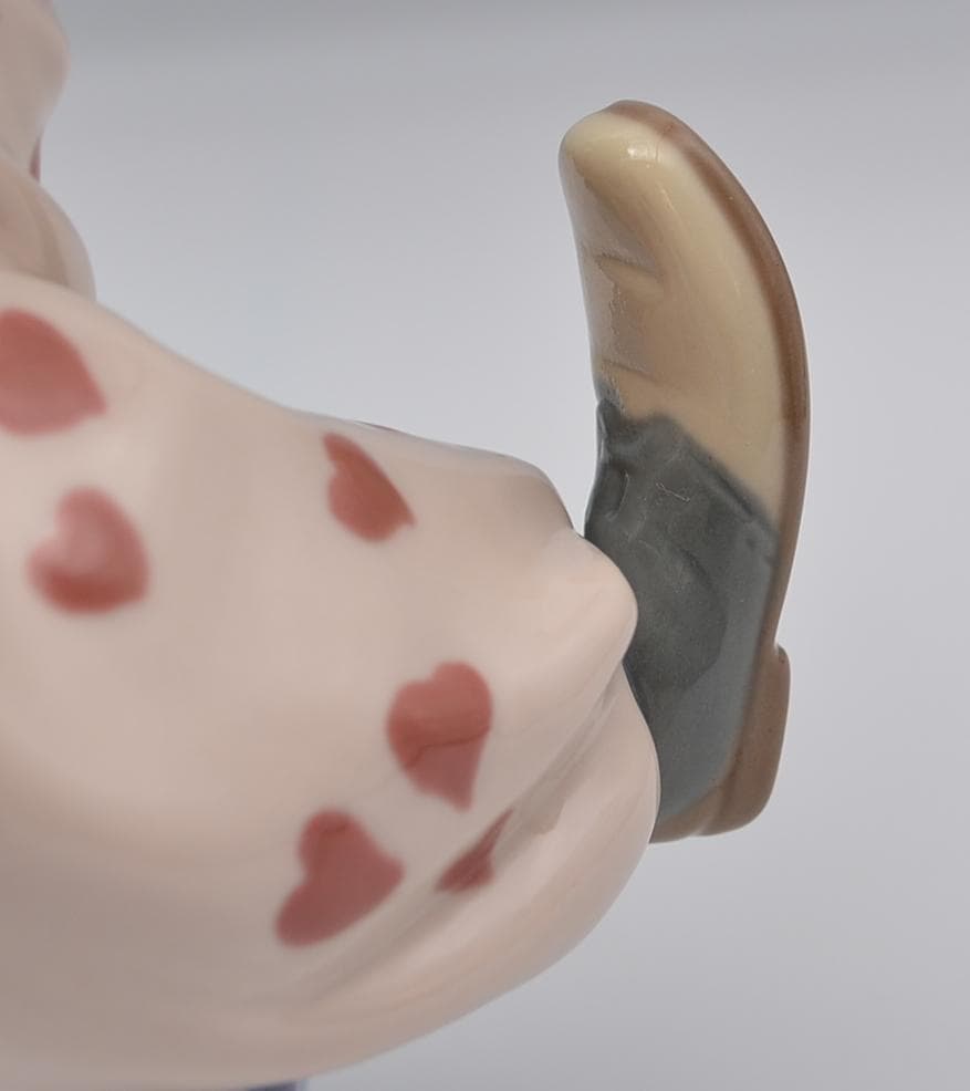 ボールを打つ ＃5813 ☆リヤドロ スペイン ポーセリン 光沢仕上げ 絶版