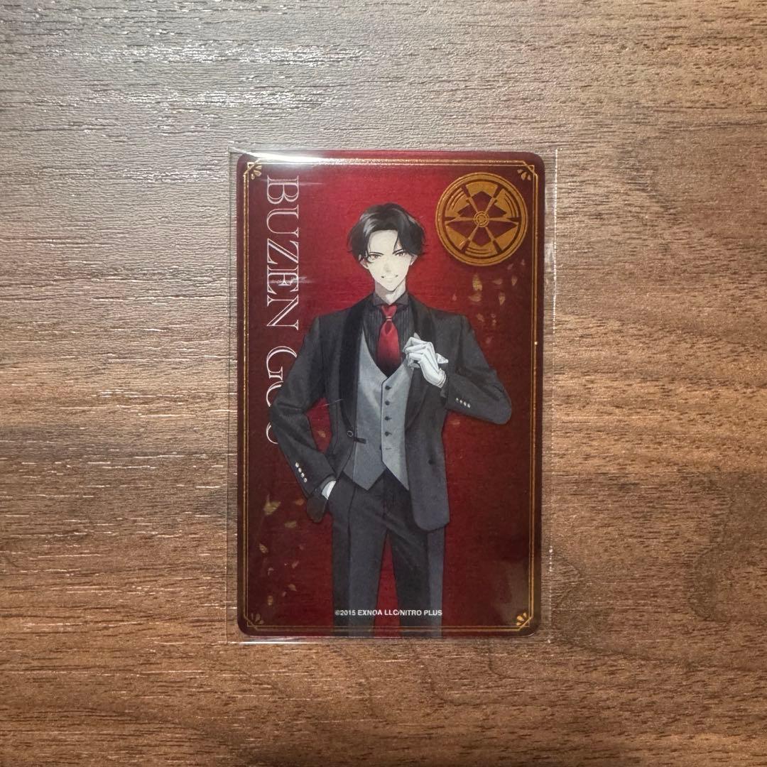 刀剣乱舞 大本丸博 祝装箔押しクリアカード 豊前江 - メルカリ