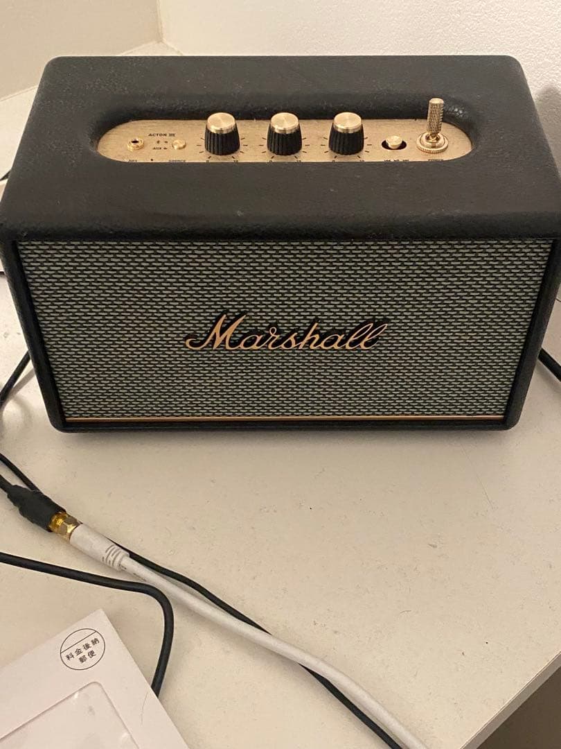 Marshall Acton III ワイヤレススピーカー ブラック - メルカリ