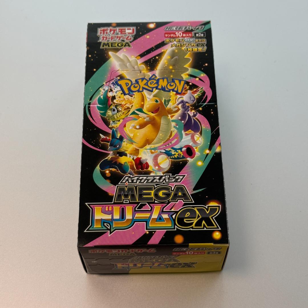 MEGAドリームex シュリンク無し ペリペリ有り 1box - メルカリ