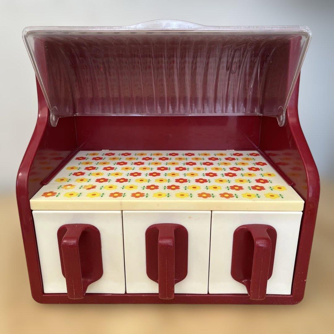 昭和レトロ レトロポップ お花柄 調味料ケース - メルカリ