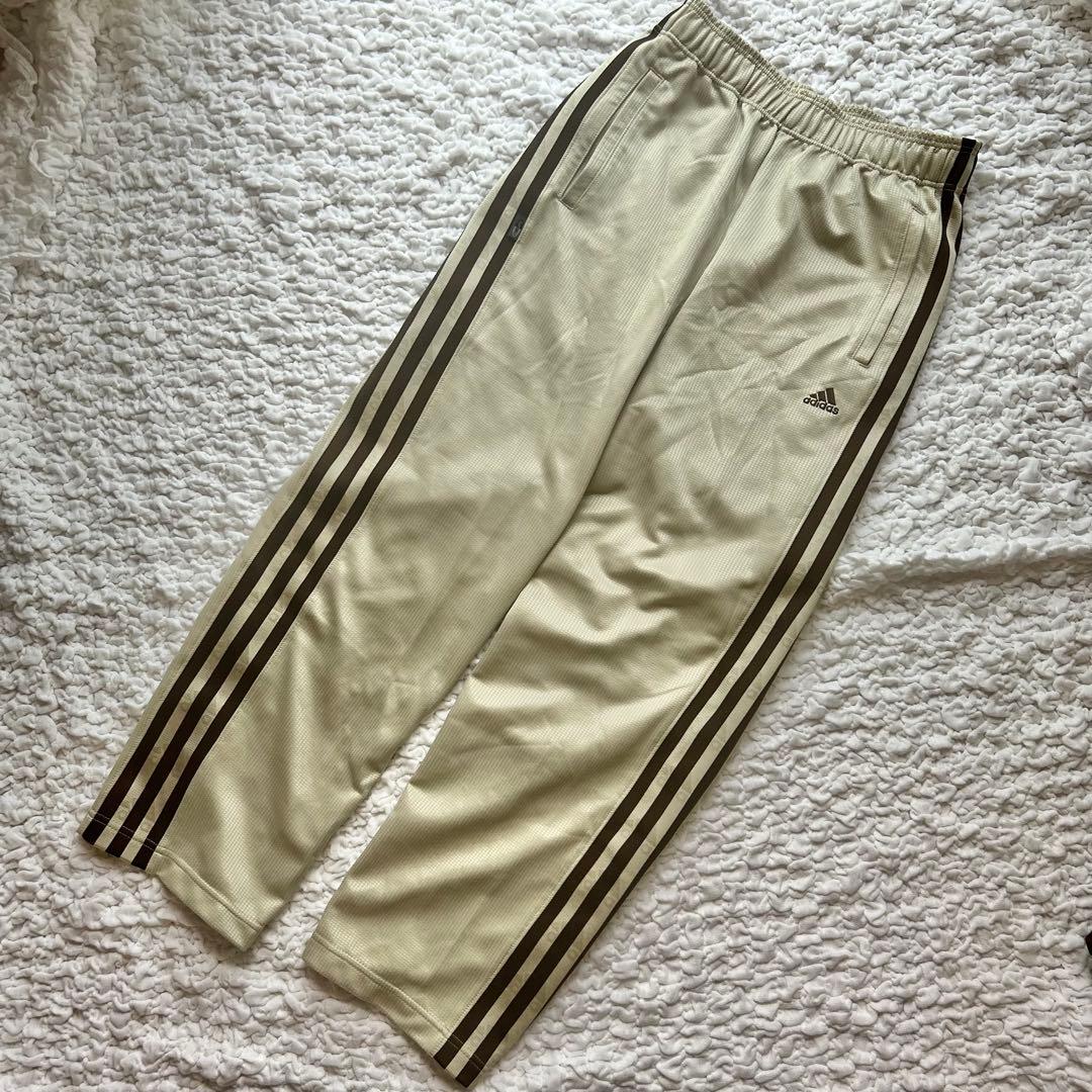 adidas トラックジャケット セットアップ M ドローコード付 00s - メルカリ