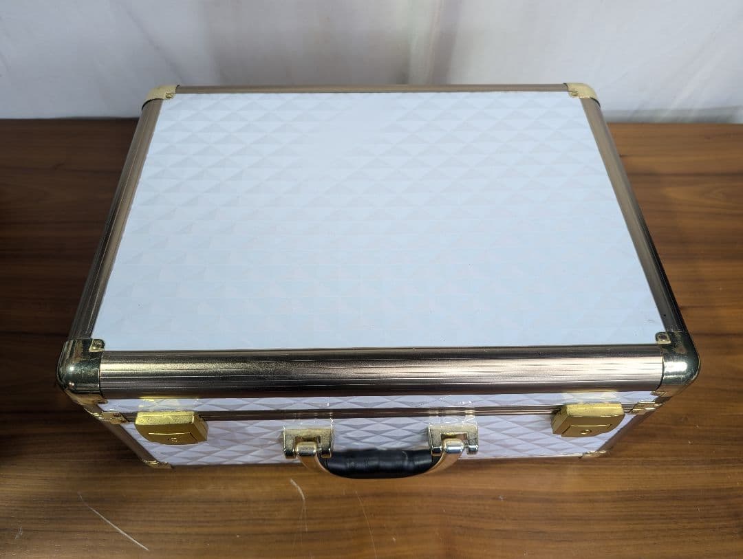 M.H）Franc Franc ハリウッドボックス ホワイト ・ジャンク品