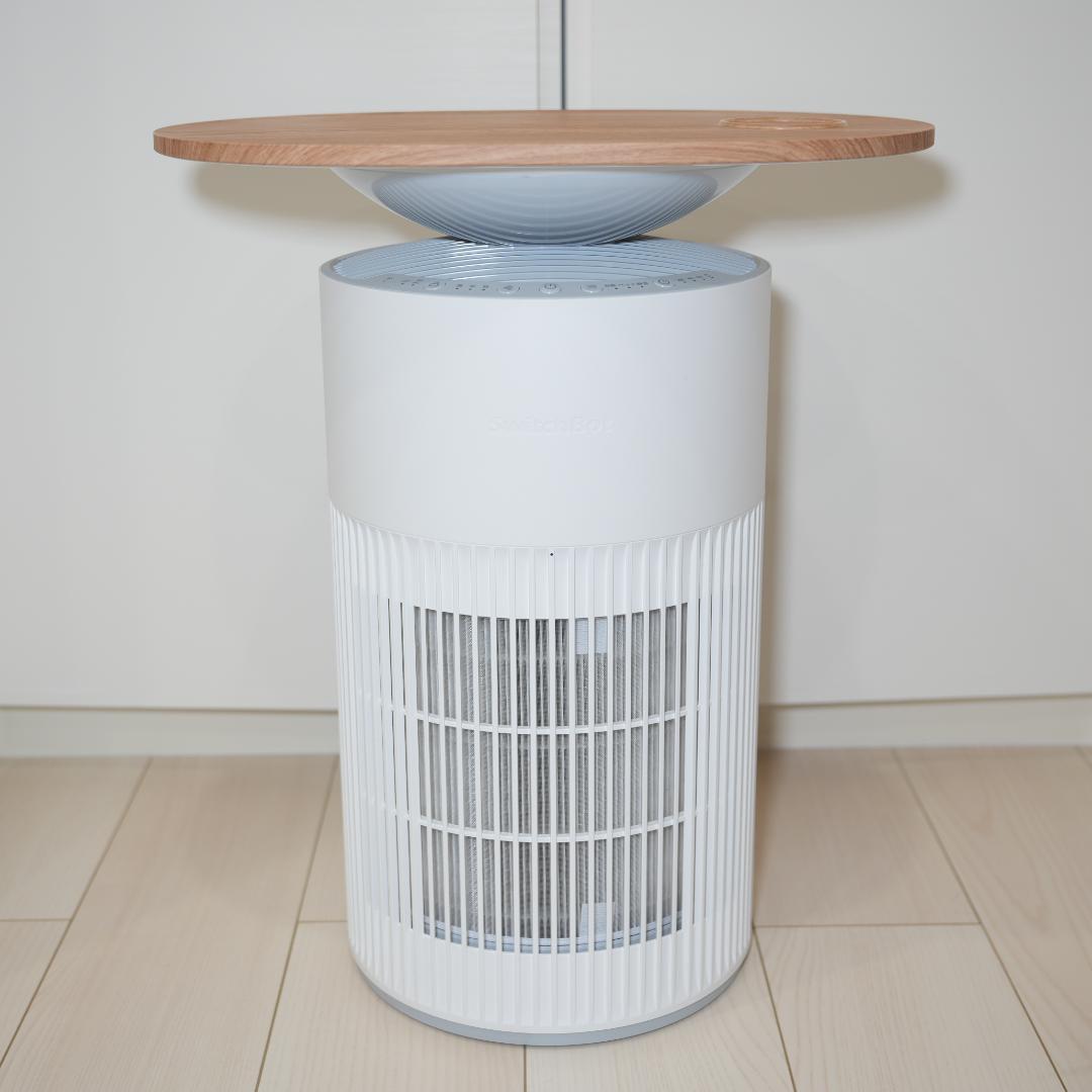 SwitchBot 空気清浄機Table ホワイト Amazon.co.jp: 【1台4役・花粉対策】SwitchBot 空気清浄機 Table 脱臭