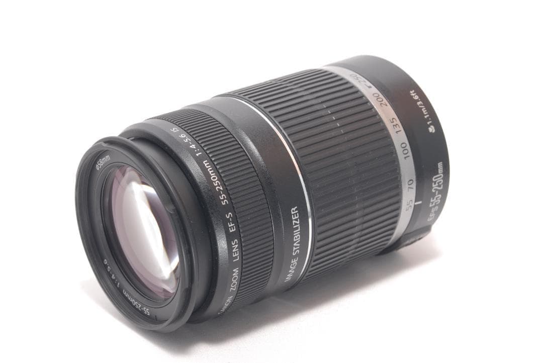 ⭐️手ぶれ補正付き⭐️Canon EF-S 55-250mm IS 望遠レンズ - メルカリ