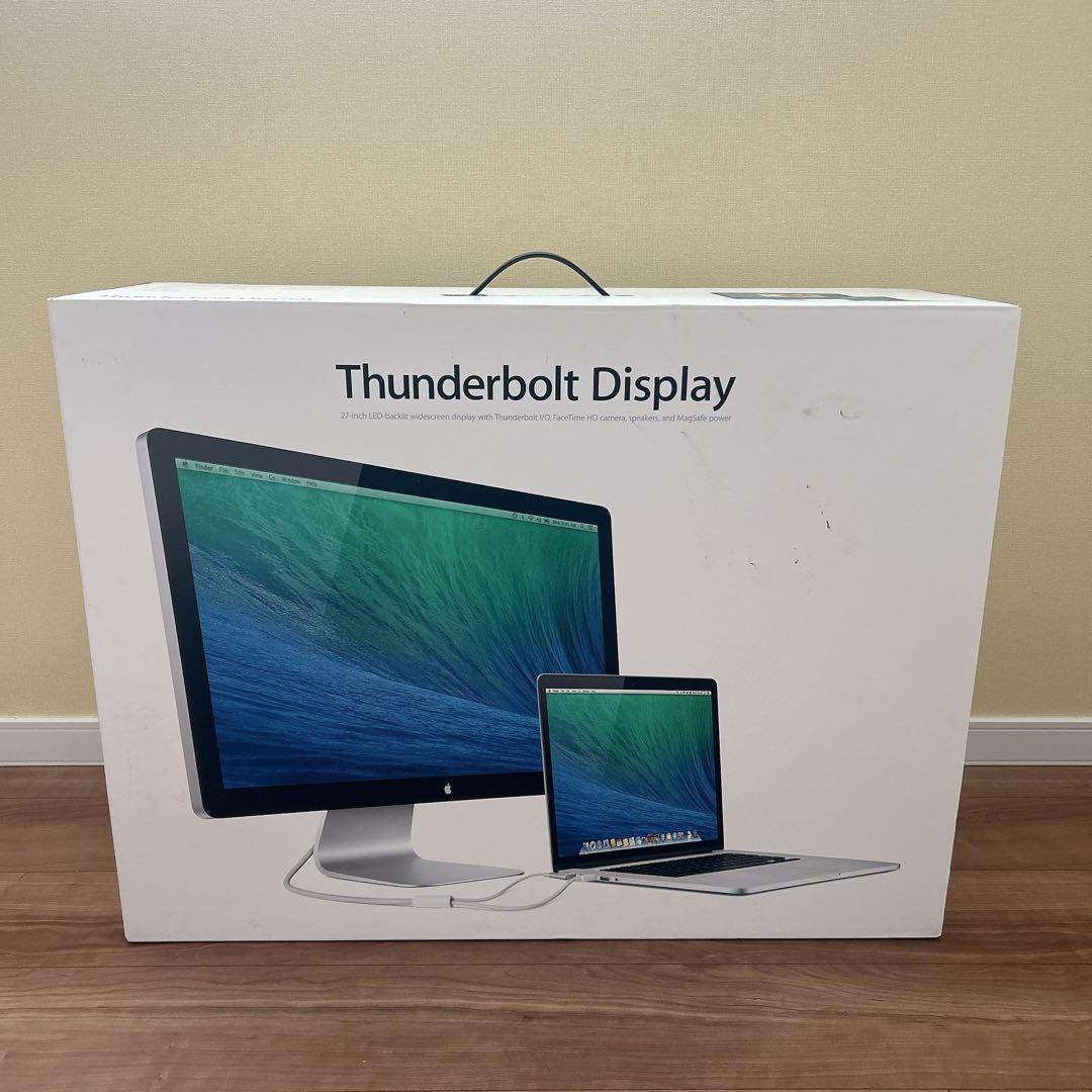 美品希少品Apple Thunderbolt Display 27インチ外箱付き 楽天市場】【中古】Apple Thunderbolt Display 27インチ 型番 MC914J/B