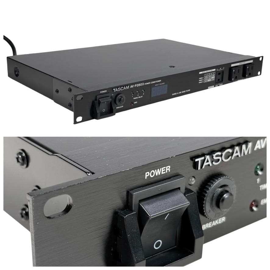 TASCAM パワーディストリビューター/コンディショナー AV-P2803 - メルカリ
