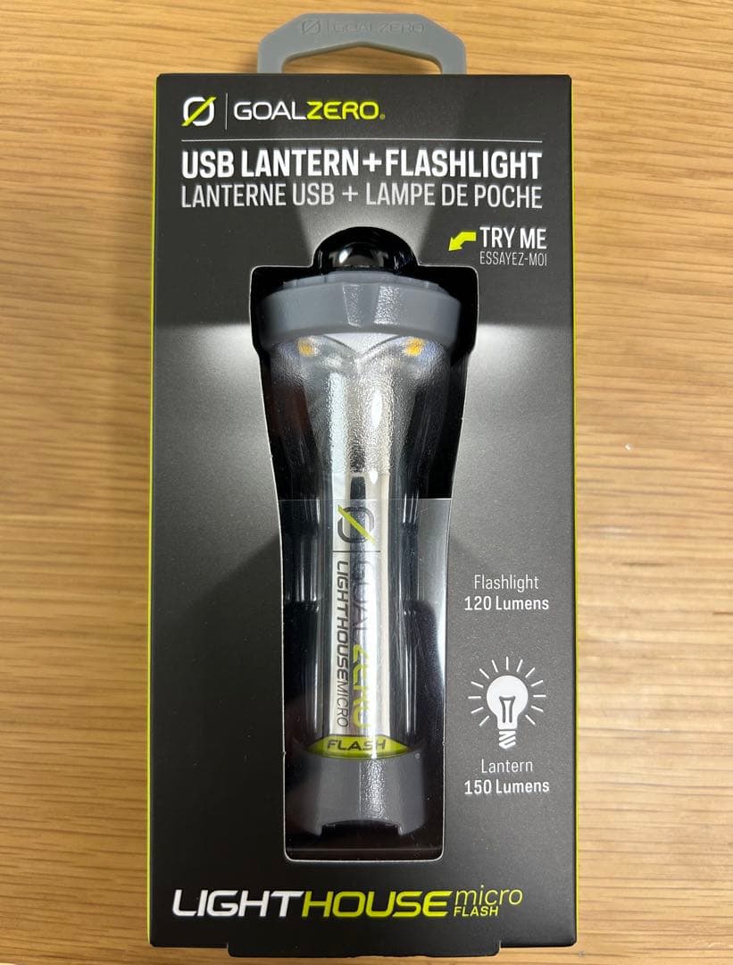 新品 未開封 日本限定 ゴールゼロ ライトハウス マイクロ フラッシュ