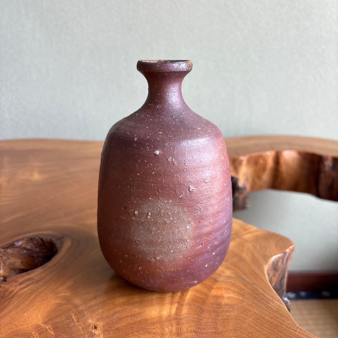 備前焼 一輪挿し 高さ14.5cm 木村一陽造 一陽窯 共箱 - メルカリ