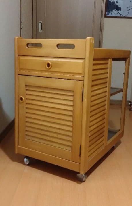 木製キッチンワゴン 引き出し付き　カリモク家具 ss0419_0.jpg?v=1672987816